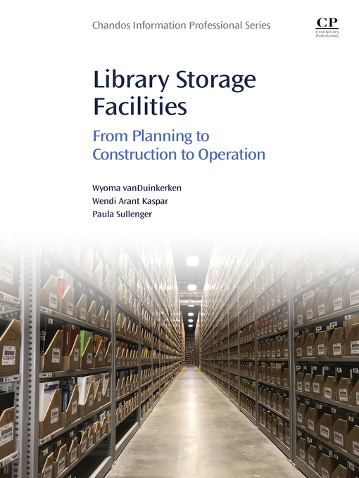 Wyoma van Duinkerken创作的Library Storage Facilities作品的详细信息 - 可供借阅